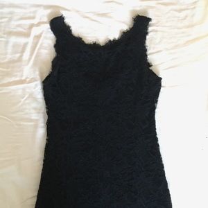 Black Lace Bodycon Mini Dress